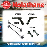 Front Nolathane Suspension Bush Kit for MITSUBISHI LANCER CJ 4CYL FWD 10/2008-ON