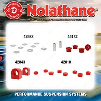 Front Nolathane Suspension Bush Kit for NISSAN 280ZX S130 6CYL 3/1979-5/1984