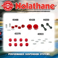 Front Nolathane Suspension Bush Kit for NISSAN BLUEBIRD U13 4CYL AWD 1993-1997