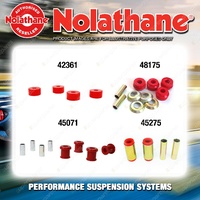 Front Nolathane Suspension Bush Kit for NISSAN CABSTAR F22 4CYL 1982-1991