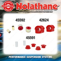 Front Nolathane Suspension Bush Kit for NISSAN X-TRAIL T30 4CYL 10/2001-9/2007