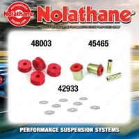 Front Nolathane Suspension Bush Kit for NISSAN 300ZX Z31 6CYL 9/1983-12/1989
