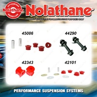 Front Nolathane Suspension Bush Kit for TOYOTA CAMRY SV20 21 22 6CYL 1987-1993