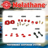 Front Nolathane Suspension Bush Kit for TOYOTA ECHO NCP10 NCP12 4CYL 1999-2005