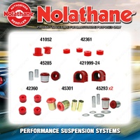 Front Nolathane Suspension Bush Kit for TOYOTA HILUX 4 RUNNER LN RN VZN YN 130
