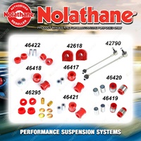 Rear Nolathane Suspension Bush Kit for AUDI TT MK2 TYP 8J 4/5/6CYL 8/2006-1/2015