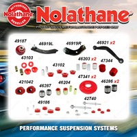 Rear Nolathane Suspension Bush Kit for FORD FAIRLANE BA BF 6/8CYL 7/2003-12/2007