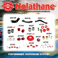 Rear Nolathane Suspension Bush Kit for FORD FALCON BA BF FPV IRS sedan