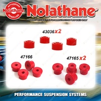 Rear Nolathane Suspension Bush Kit for FORD FALCON XK XL XM XP 6CYL 1960-8/1966