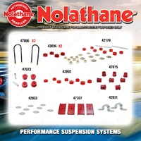 Rear Nolathane Suspension Bush Kit for FORD FALCON XR XT XW XY 8CYL 1966-1972