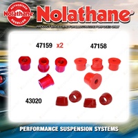 Rear Nolathane Suspension Bush Kit for NISSAN 200B N810 Leaf Rear wagon