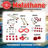 Rear Nolathane Suspension Bush Kit for NISSAN PATROL GU Y61 Coil Rear 97-10