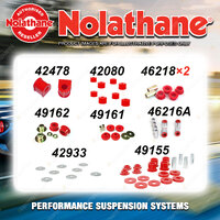 Rear Nolathane Suspension Bush Kit for NISSAN SKYLINE R32 GTR GTS-4 AWD