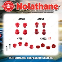 Rear Nolathane Suspension Bush Kit for TOYOTA HILUX LN107 111 RN106 110 111 4WD