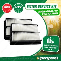 NTK Left + Right Air Filter Kit for Mercedes Ml320Cdi W164 3.0L OM642.940 05-09