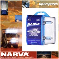 Narva H11 Performance Halogen Headlight Globes 12V 55W Intense Plus 30 Pgj19-2