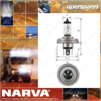 Narva H4 Halogen Globe 12V 60 / 55W P45T R2 Headlamp Light Premium