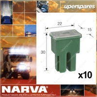 Narva 50 Amp Red Female Plug in Fusible Link 30mm X 22mm - Pack of 10