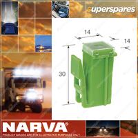 Narva Mini Female Fuse Link Plug In With Lock 30 Amp 53530Bl Premium
