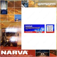 Narva 24V 21W BA15S P21W Premium Incandescent Globes - 25mm x 50mm Box of 10
