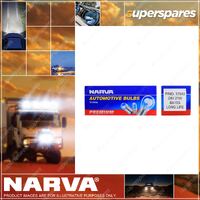 Narva 24 Volt 21W BA15S P21W Premium Incandescent Globes - 25mm x 50mm Box of 10