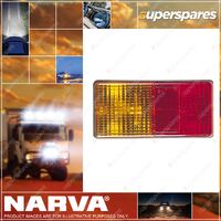 Narva Rear Stop Tail w/ Licence Plate In-built Retro Reflector 86470BL