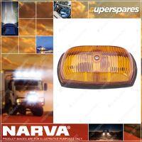 Narva Side Direction Indicator Lamp Amber for Truck Trailer Light - Blister Pack