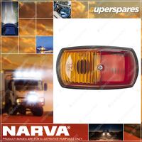 Narva Side Marker Lamp Red/Amber 125mmx60mmx325 85760BL Premium Quality