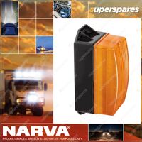 Narva LED Quad Flash Strobe Light Amber Flange Base 12-80 Volts 85346A