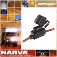 Narva In-Line Standard ATS Blade Fuse Holder With Weatherproof Cap 54406/10