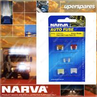 Narva Brand Brown Micro Blade Fuse 7.5 Amp 52507Bl Blister Pack of 5