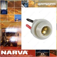 Narva Globe Holder Wedge Base Globe Holder Suit T-10mm Push Fit 49809