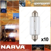 Narva Festoon Globe 12 Volt 18W 15 X 44mm Sv8-5.8 T-15mm 47271 Box of 10