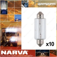 Narva Festoon Globe 12 Volt 21W 15 X 44mm Sv8-5.8 T-15mm 47273 Box of 10