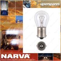 Narva Stop Tail And Indicator Globe 21W Ba15S S-25mm 12V 47382 for bmw Box of 10