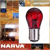 Narva Stop Tail And Indicator Globe Red 12 Volt 21 5W - Blister Pack Of 1