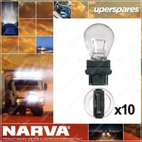 Narva Wedge Globe 12 Volt 27W W2.5 X 16D 25mm wide x 50mm - Box Of 10