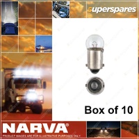 Narva Instrument Licence Plate Globe 3W Ba9S G11mm 12 Volt 47643 Box of 10