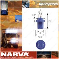 Narva Brand Dash Panel Globe with Green Base 12 Volt 2W B8.5D 47784