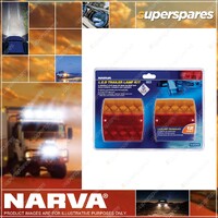 Narva Brand LED Stoptail Lamp Slimline Headlight Globes Blister Pack 2