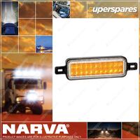 Narva 10-33V LED Front Direction Indicator Lamp Amber White LED Park Ring 95202