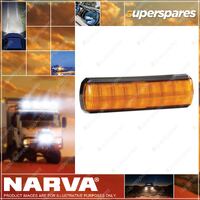 Narva Led Slimline Rear Direction Indicator Lamp Amber 10-30 Volt 93814Bl
