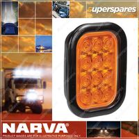 Narva Led Rear Direction Indicator Lamp Kit Amber Vinyl Grommet 9-33 Volt 94530