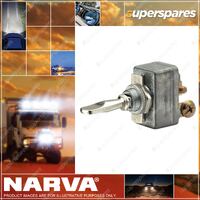 Narva Off/On Heavy-Duty Toggle Switch with Off/On Tab - Blister Type Pack