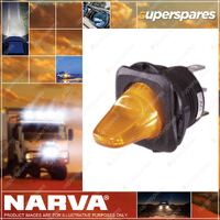 Narva Duckbill Off/On Toggle Switch with Blue LED Car Marine Light 60271BL