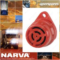 Narva 12 Or 24 Dual Voltage Warning Buzzer 90 Decibels 72550Bl Premium Quality