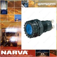 Narva 12 Volt Pilot Lamp - Blue 62071Bl Blister Type Pack Premium