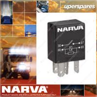 Narva 24 Volt Micro Normal Open Relay 4 Pin 10 Amp 68066Bl Premium Quality