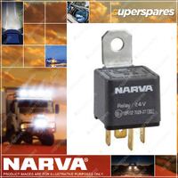 Narva 24 Volt Normal Open Relay 4 Pin 50 Amp 68020Bl Premium Quality