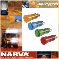 Narva 24 Volt Pilot Lamp With Green LED 62032BL Blister Pack Premium